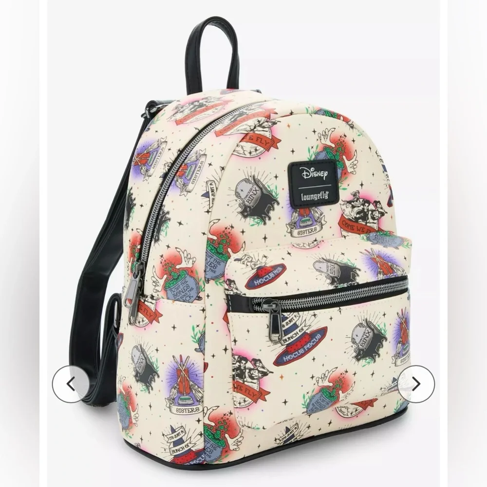 Loungefly Disney Hocus Pocus mini Backpack and Wallet set - Picture 3 of 10